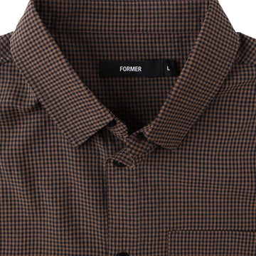 Former Vivian Check Shirt - Brown