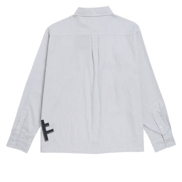 Former DxD Reynolds Stripe Long Sleeve Shirt - Grey