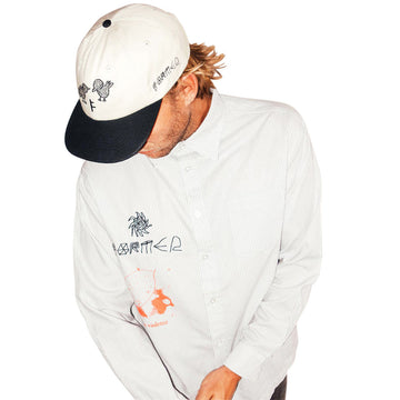 Former DxD Reynolds Stripe Long Sleeve Shirt - Grey
