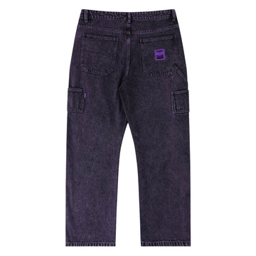 Former Distend Denim Jeans - Washed Purple