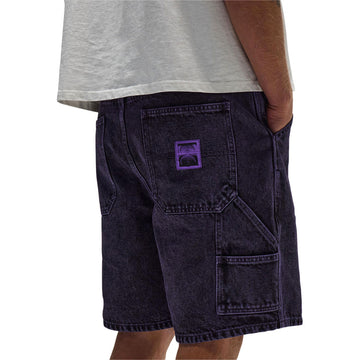 Former Distend Denim Walk Shorts - Washed Purple