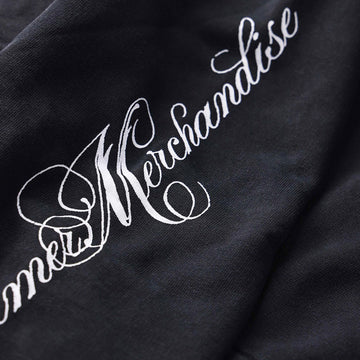 Former Illusion Boxy Hoodie - Washed Black