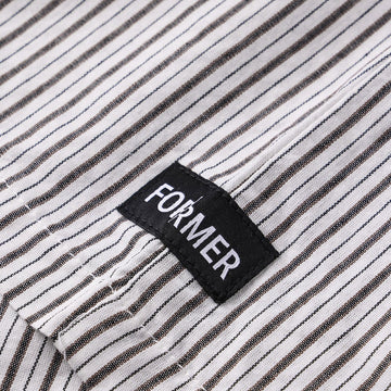 Former Reynolds Stripe Shirt - Beige