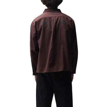 Former Vivian Engineered Long Sleeve Shirt - Bark