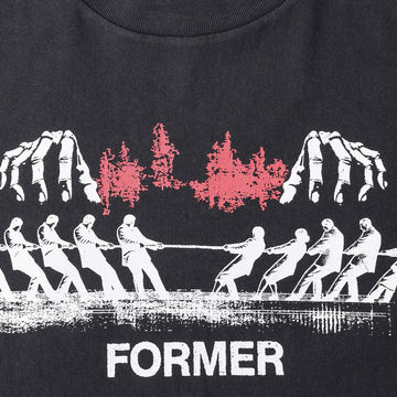 Former Engineered T-Shirt - Washed Black