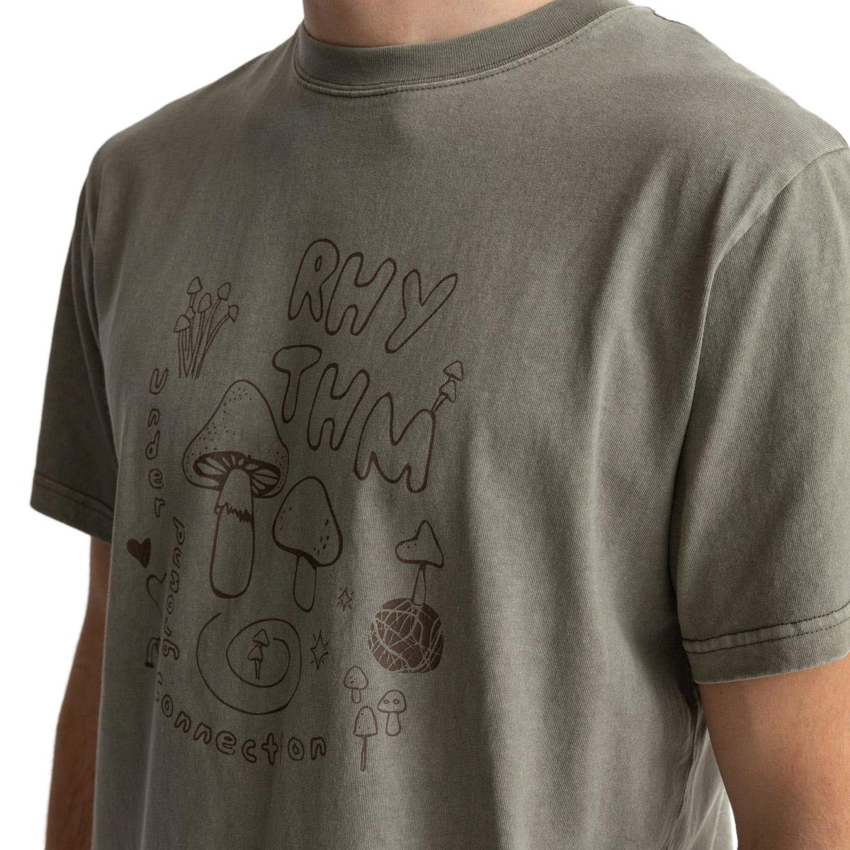 Rhythm Underground Vintage T-Shirt - Sage image 4