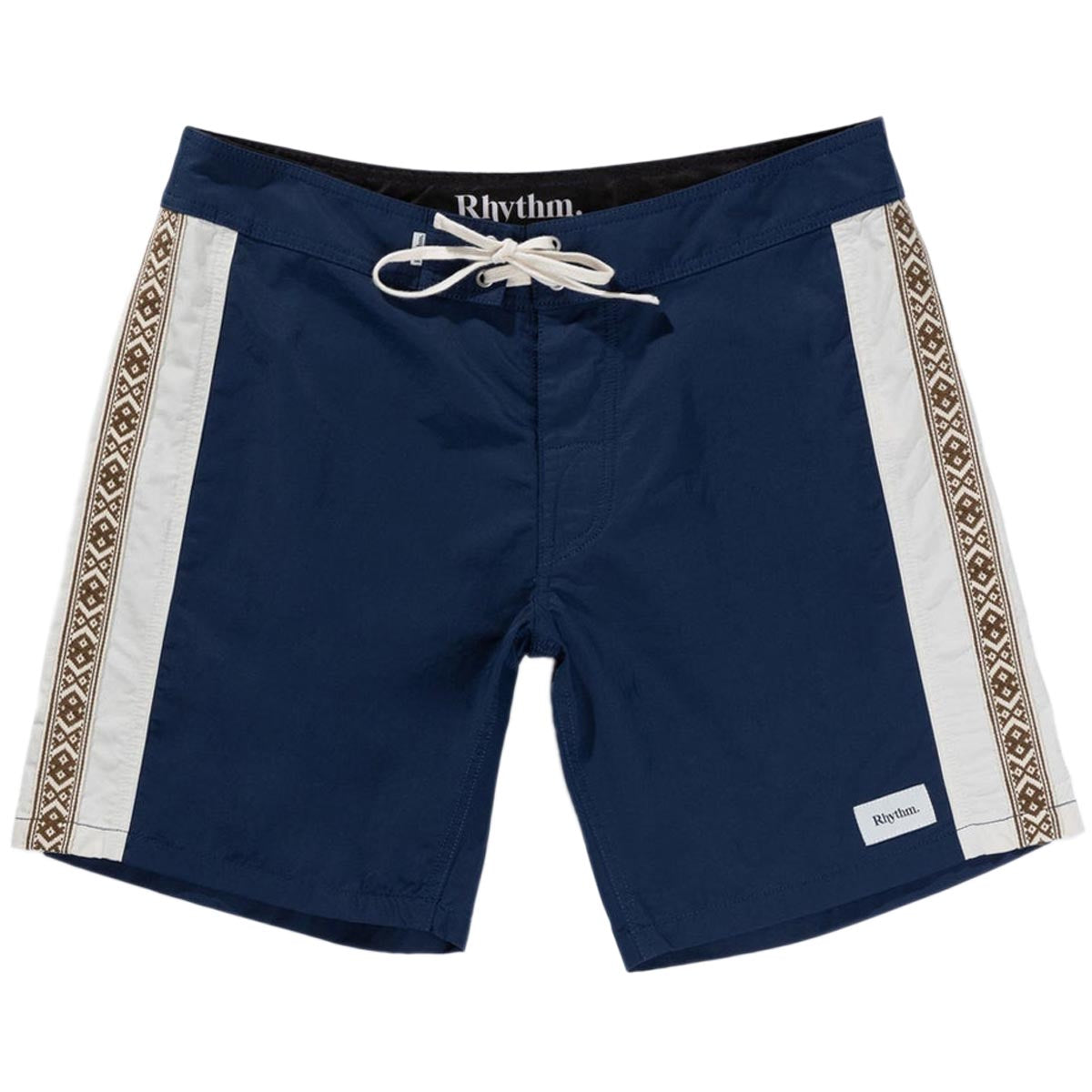Rhythm Heritage Stripe Shorts - Navy image 1