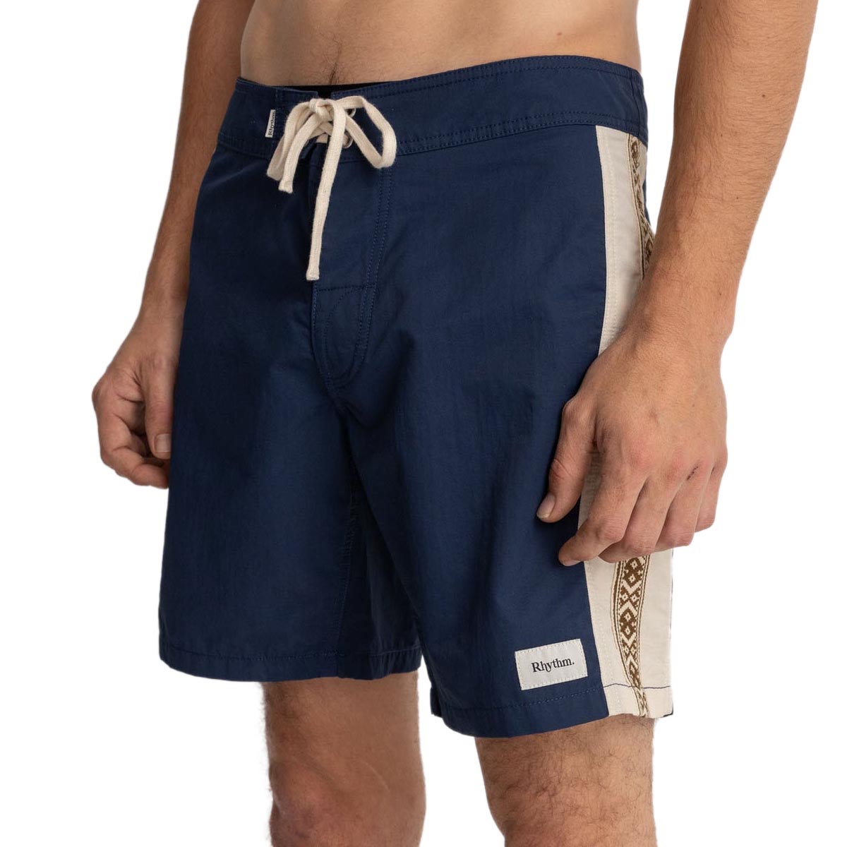 Rhythm Heritage Stripe Shorts - Navy image 2