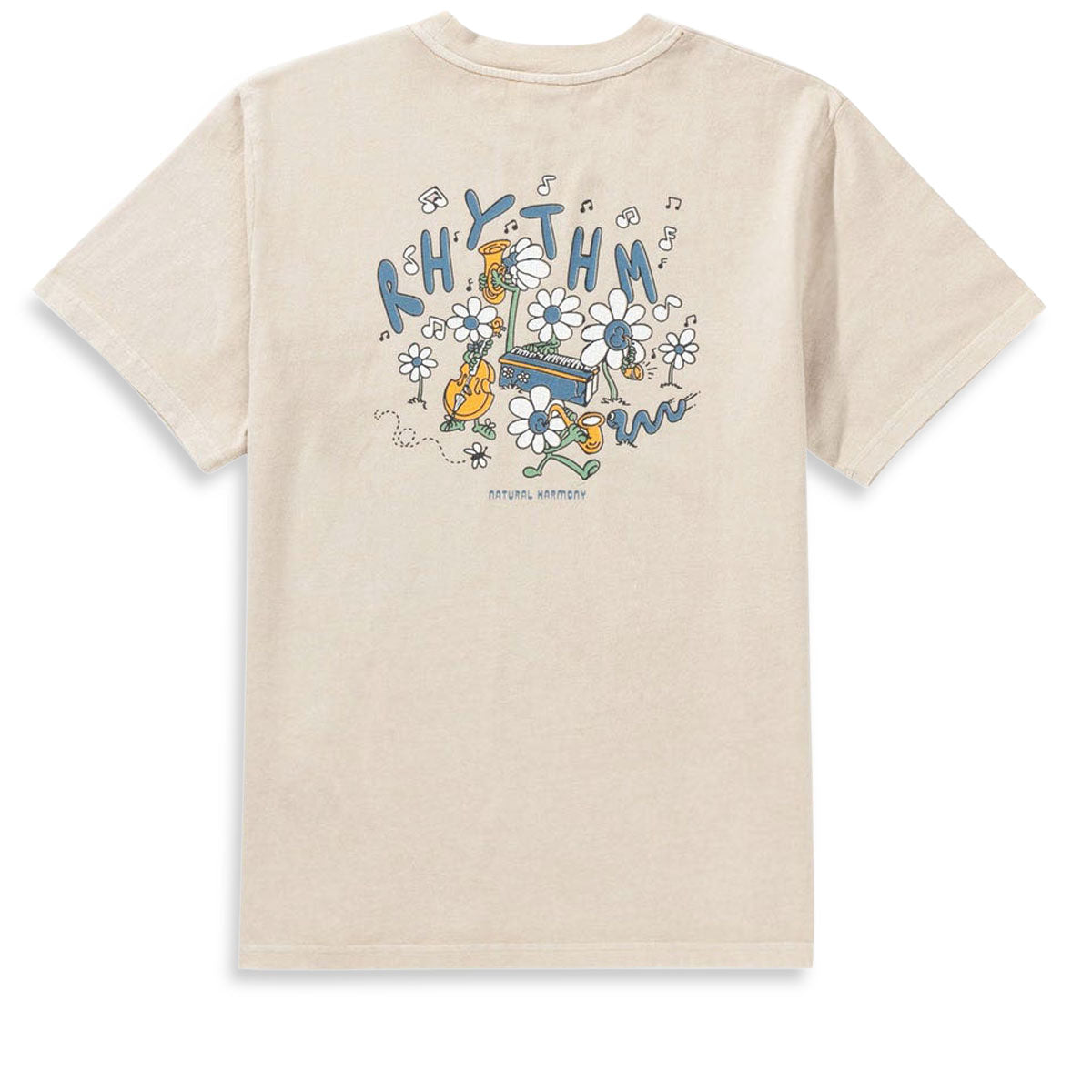 Rhythm Natural Harmony Vintage T-Shirt - Moonrock image 1