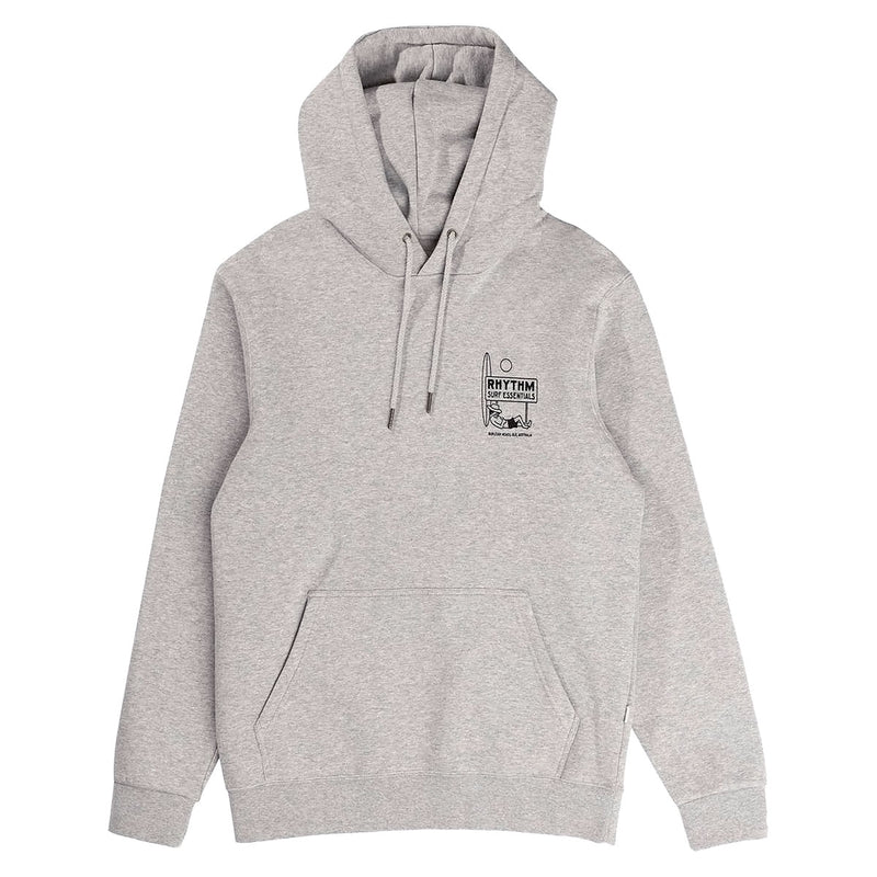 Rhythm Siesta Fleece Hoodie - Grey Heather