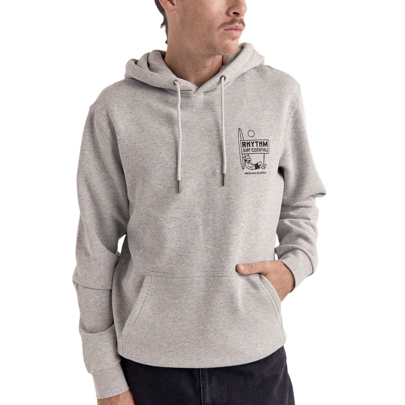 Rhythm Siesta Fleece Hoodie - Grey Heather