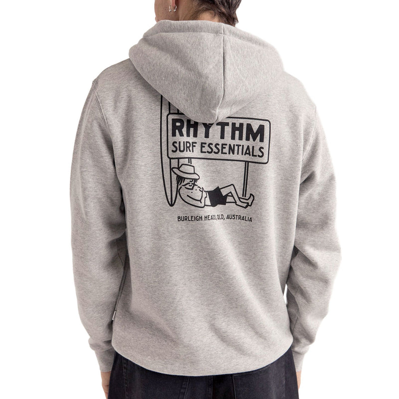 Rhythm Siesta Fleece Hoodie - Grey Heather