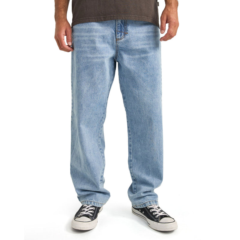 Rhythm Subtle Distress Jeans - Blue