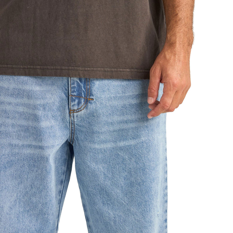 Rhythm Subtle Distress Jeans - Blue