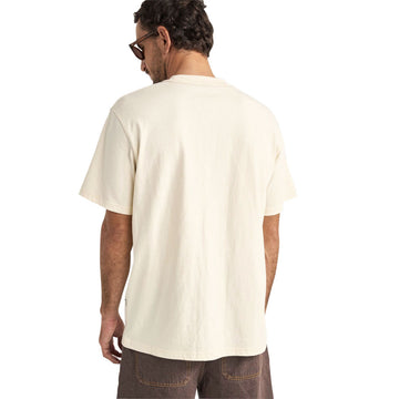 Rhythm Elliptic Printed Vintage T-Shirt - Ecru