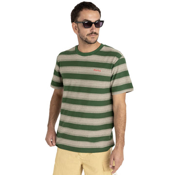 Rhythm Echo Stripe T-Shirt - Natural