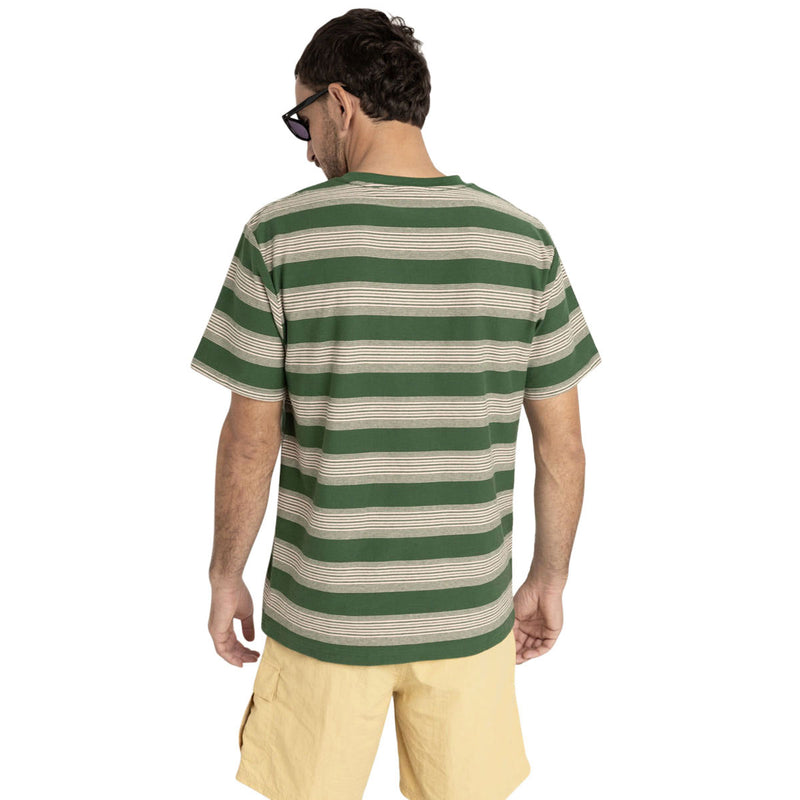 Rhythm Echo Stripe T-Shirt - Natural