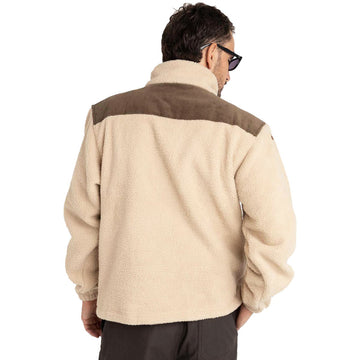 Rhythm Dune Half Zip Sweatshirt - Tobacco