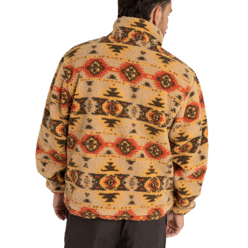 Rhythm High Noon Quarter Zip Sweatshirt - Tan