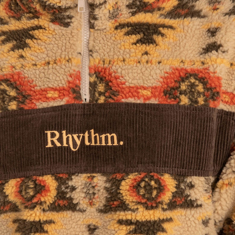 Rhythm High Noon Quarter Zip Sweatshirt - Tan