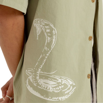 Rhythm Bowlo Shirt - Vintage Green