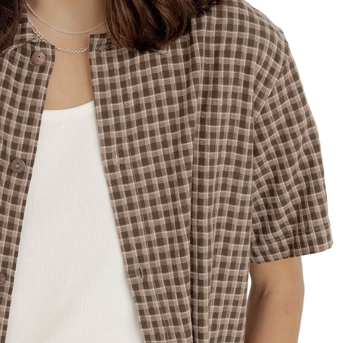 Rhythm Sunday Session Shirt - Brown image 3