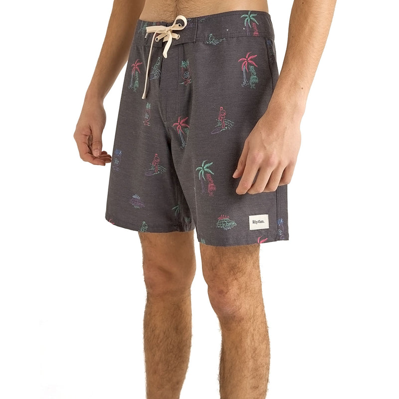 Rhythm Vibes Boardshorts - Black