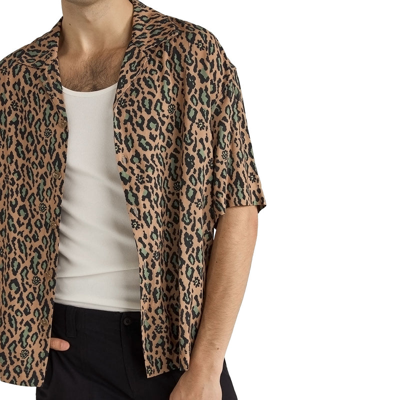 Rhythm Relaxed Leo Shirt - Mustard