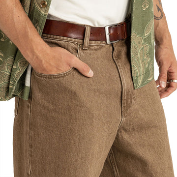 Rhythm Subtle Baggy Jeans - Chai