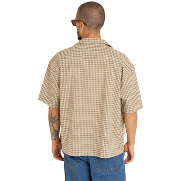 Rhythm Jeremy Check Shirt - Ochre