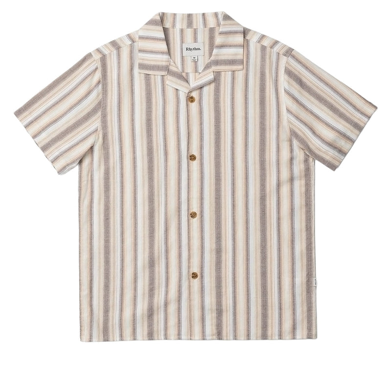 Rhythm Vacation Stripe Shirt - Tobacco