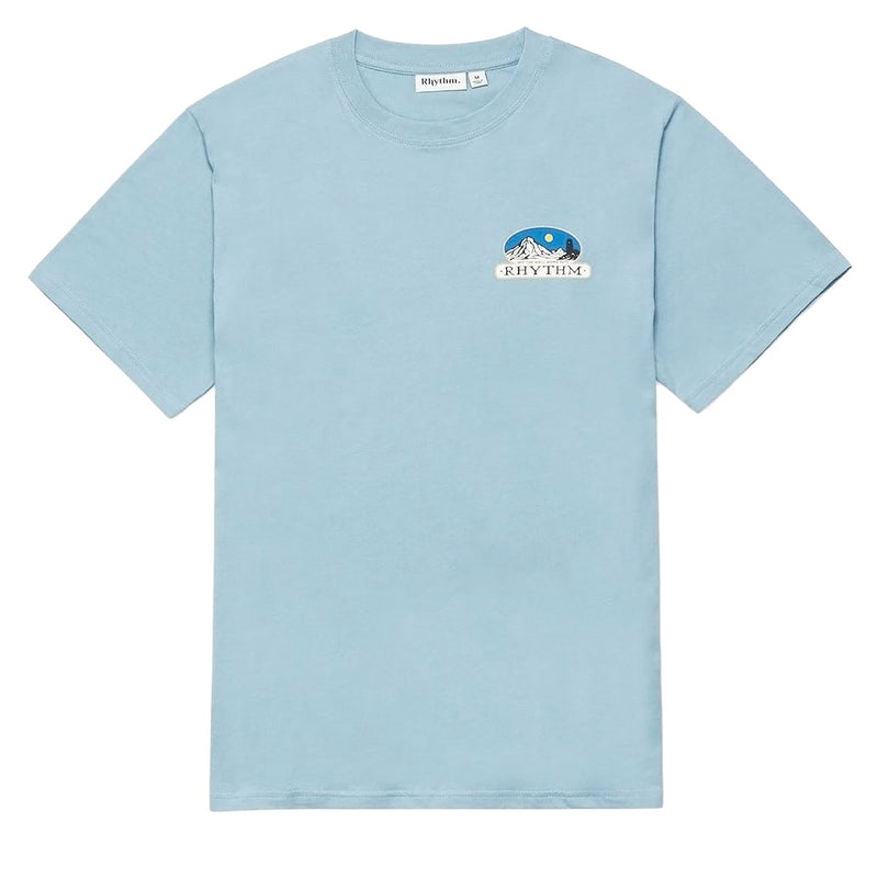 Rhythm Horizon T-Shirt - Dusty Blue