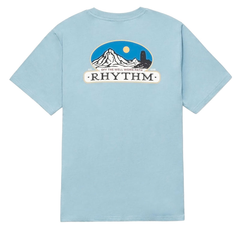 Rhythm Horizon T-Shirt - Dusty Blue