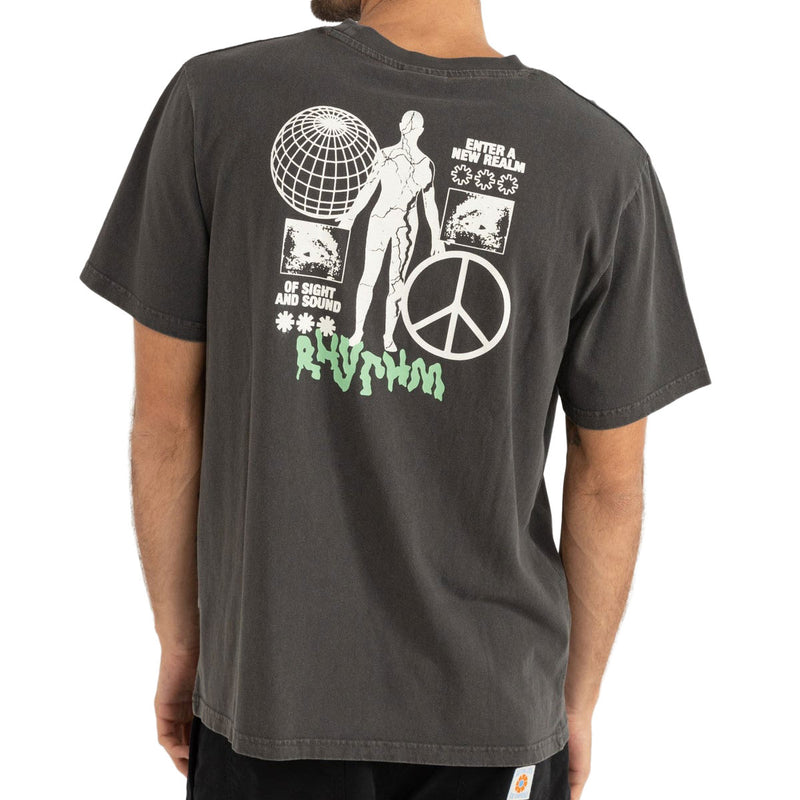 Rhythm New Realm Vintage T-Shirt - Vintage Black