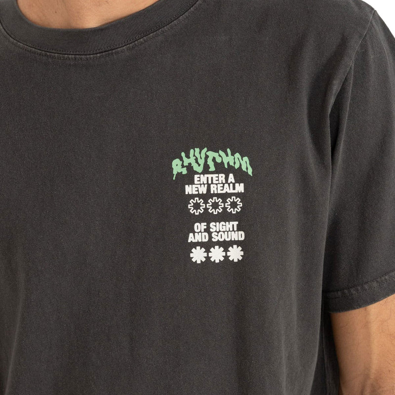 Rhythm New Realm Vintage T-Shirt - Vintage Black