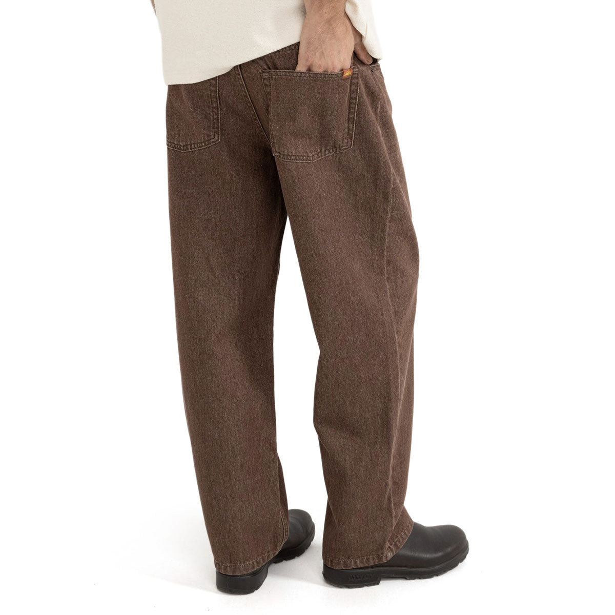 Rhythm Essential Jeans - Washed Brown image 2