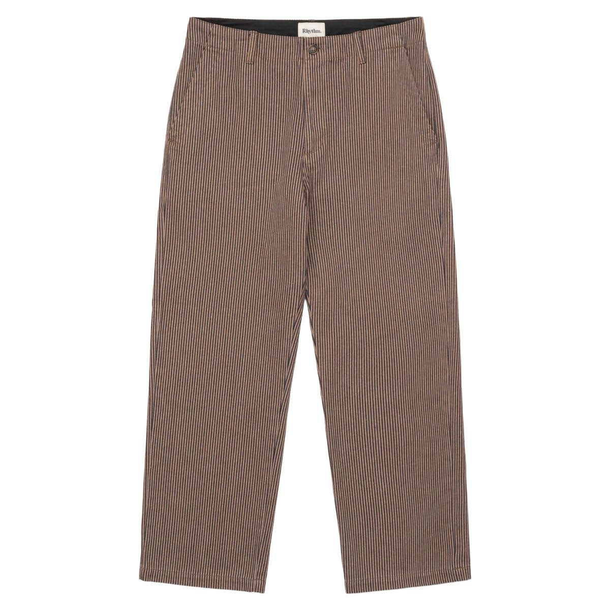 Rhythm Hickory Stripe Work Pants - Cedar image 4