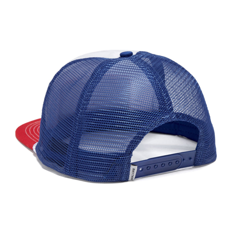 Rhythm Horizon Trucker Hat - Red/Blue