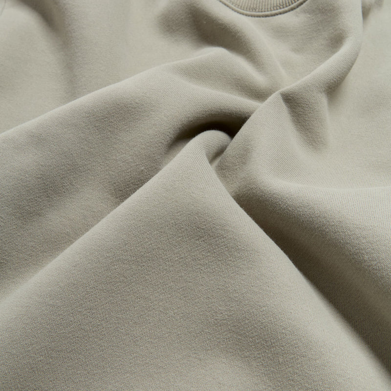 Rhythm Classic Fleece Crew Sweatshirt - Stone