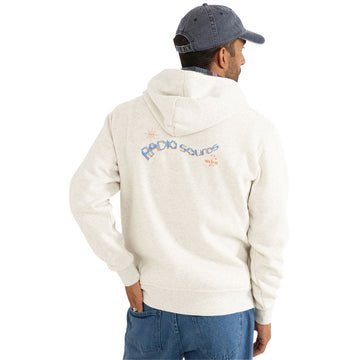 Rhythm Flannel Fleece Hoodie - Ecru