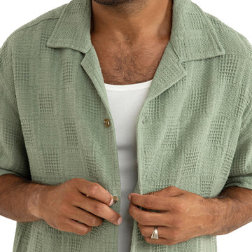 Rhythm Oasis Shirt - Desert Grass