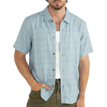 Rhythm Tile Shirt - Blue