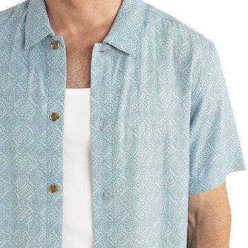 Rhythm Tile Shirt - Blue