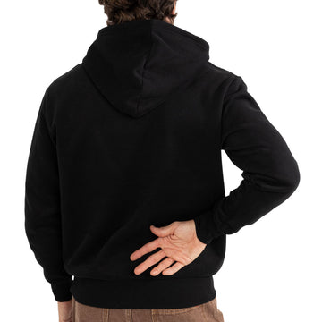 Rhythm Grange Fleece Hoodie - Black