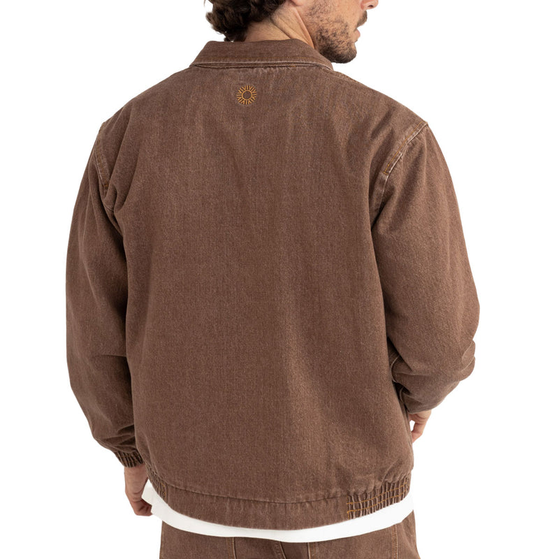 Rhythm Sundowner Denim Jacket - Tobacco