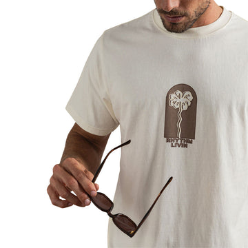 Rhythm Shaken Vintage T-Shirt - Natural