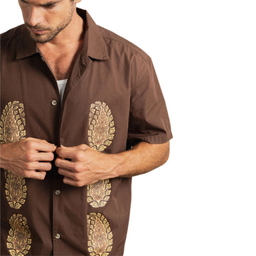 Rhythm Mirissa Relaxed Shirt - Earth