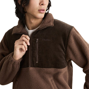 Rhythm Stables Half Zip Sweatshirt - Taupe