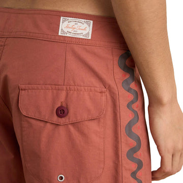 Rhythm Snake Trials Boardshorts - Terracotta