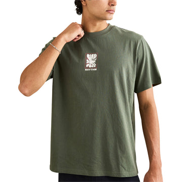 Rhythm Imprint Vintage T-Shirt - Vintage Green